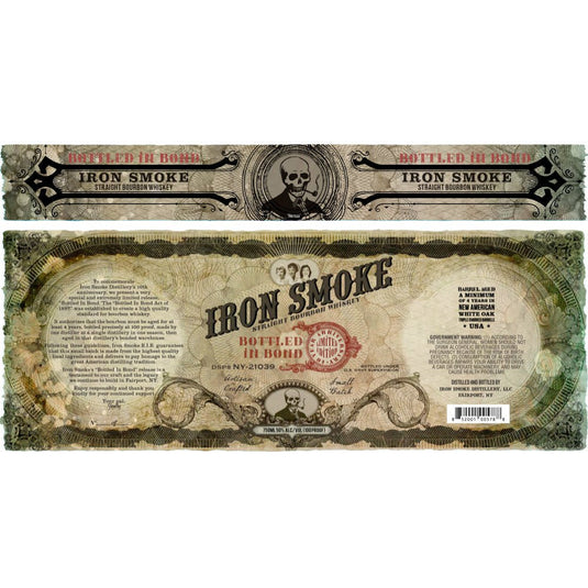 Iron Smoke Bottled in Bond Straight Bourbon - Main Street Liquor