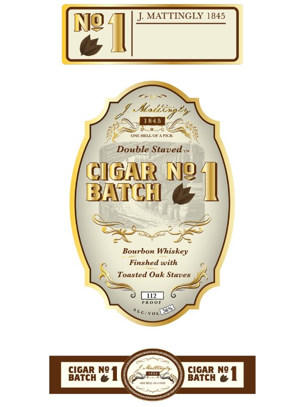 Load image into Gallery viewer, J. Mattingly Cigar Batch No. 1 Bourbon Whiskey Double Staved - Main Street Liquor
