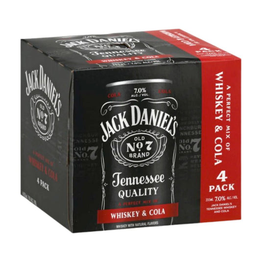 Jack Daniel's Whiskey & Cola - Main Street Liquor