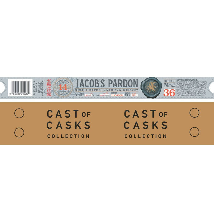 Jacob‘s Pardon Cast of Casks 14 Year Old Barrel No 