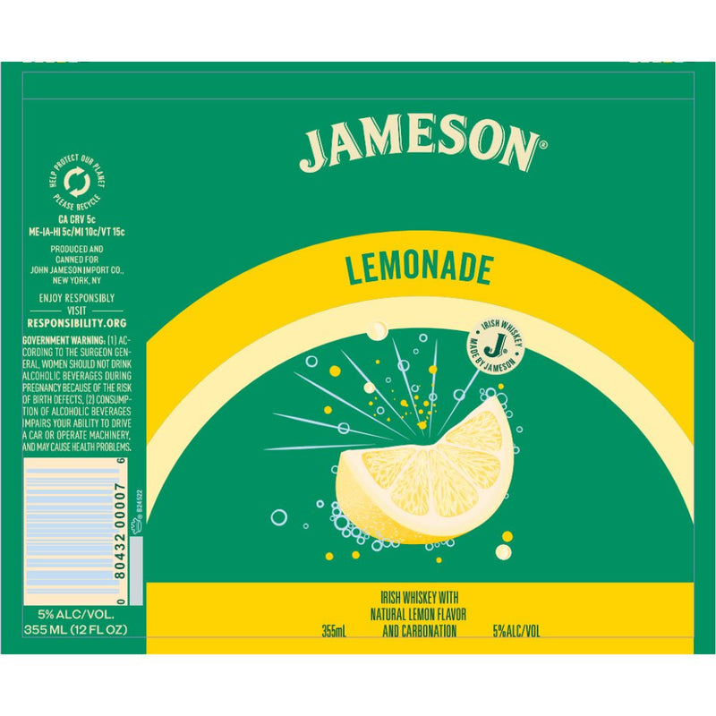 Load image into Gallery viewer, Jameson Lemonade Canned Cocktail 4pk - Main Street Liquor
