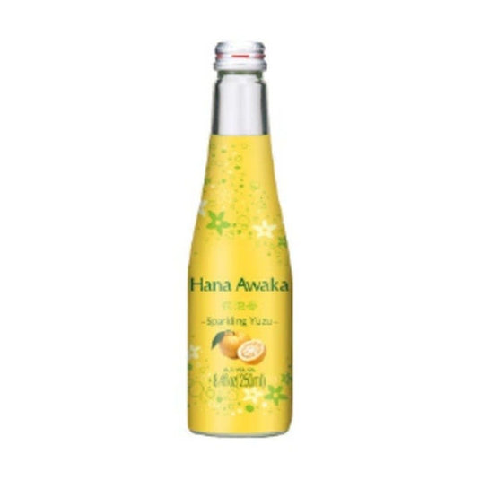 Ozeki Hana Awaka Sparkling - Yuzu Sake 250ml - Case of 12