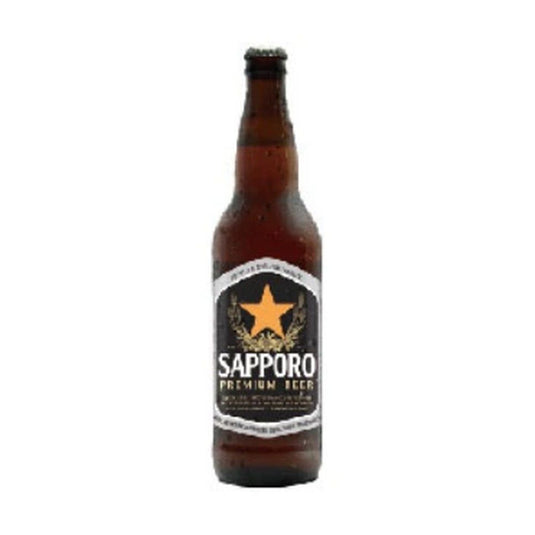 Sapporo Premium Large Btl Beer 22oz - Case of 12