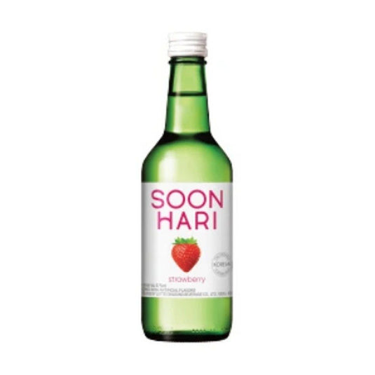 Soonhari Strawberry (Soju) 375ml 6-Pack