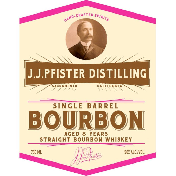 J.J. Pfister 8 Year Old Single Barrel Straight Bourbon - Main Street Liquor