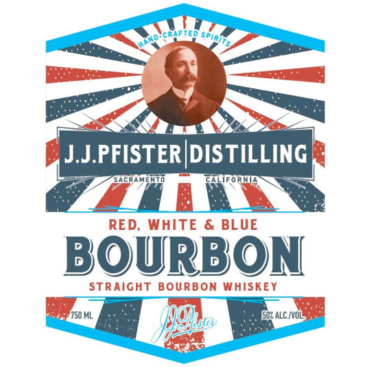 J.J. Pfister Red, White & Blue Straight Bourbon - Main Street Liquor