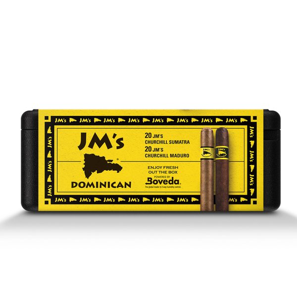 Load image into Gallery viewer, JM&#39;s 40 Premium Cigars Set + Personal Humidor by CigarBros - Main Street Liquor
