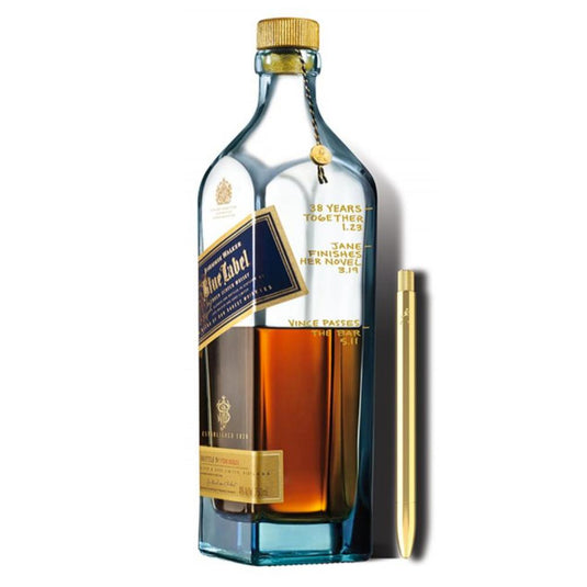 Johnnie Walker Blue Label With Gold Pen Gift Set - Main Street Liquor