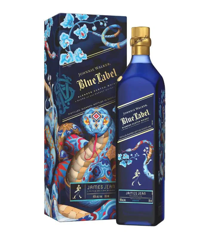 Load image into Gallery viewer, Johnnie Walker Blue Label Year of the Snake by James Jean 750mL - Main Street Liquor
