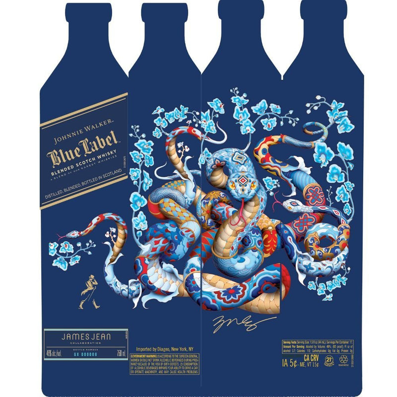 Load image into Gallery viewer, Johnnie Walker Blue Label Year of the Snake by James Jean 750mL - Main Street Liquor
