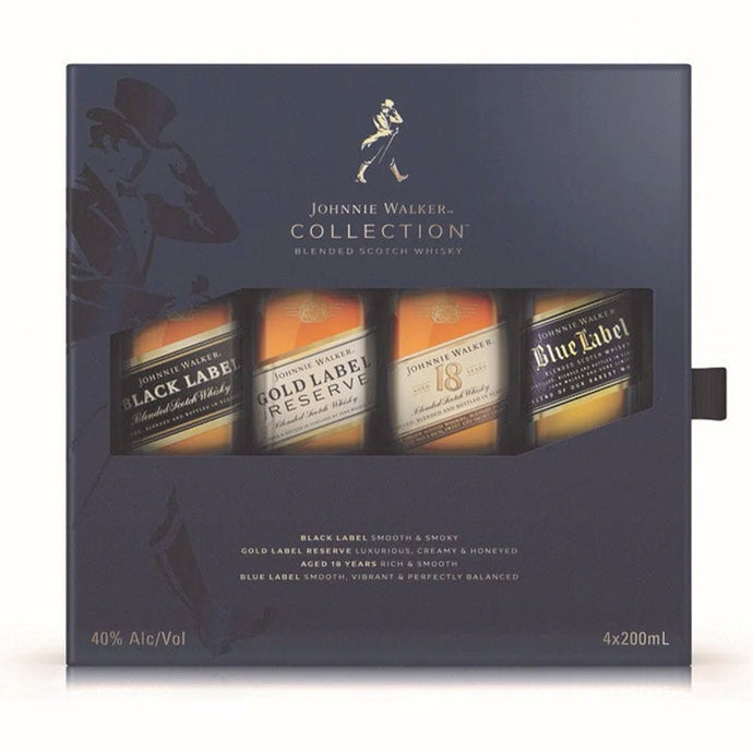 Johnnie Walker Collection Gift Set (4X200mL) - Main Street Liquor
