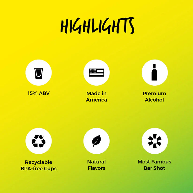 Load image into Gallery viewer, Shottys Lemon Drop Vodka Shots (8 Shots)
