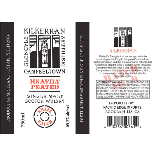 Kilkerran Heavily Peated Batch No. 9 - Main Street Liquor