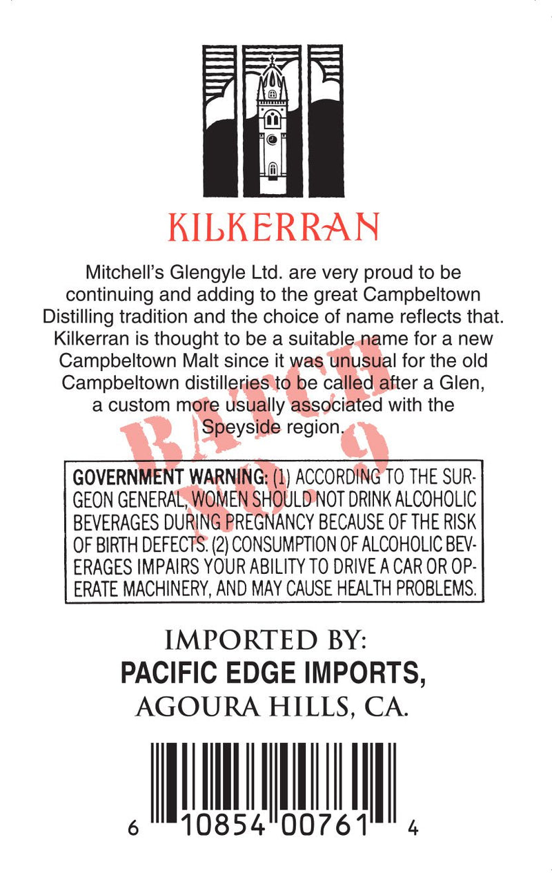 Load image into Gallery viewer, Kilkerran Heavily Peated Small Batch Single Malt Scotch Whisky - Main Street Liquor
