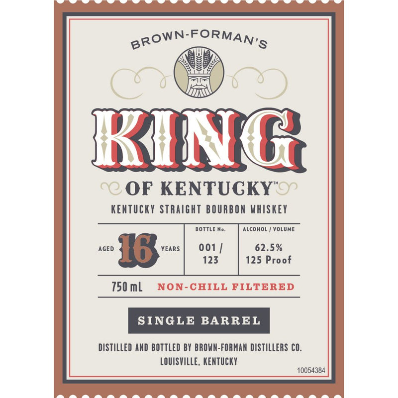 Load image into Gallery viewer, King of Kentucky 16 Year Old Bourbon 2023 Release - Main Street Liquor
