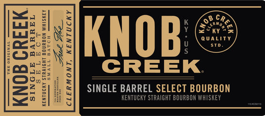 Knob Creek Single Barrel Select Bourbon 750ml - Main Street Liquor