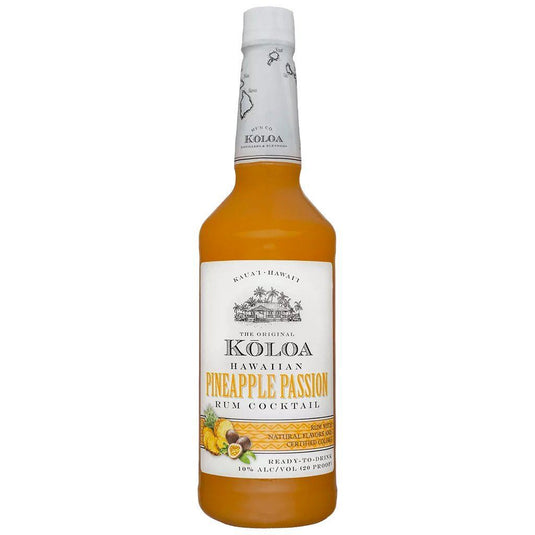 Kōloa Hawaiian Pineapple Passion Rum Cocktail 1.75 Liter - Main Street Liquor