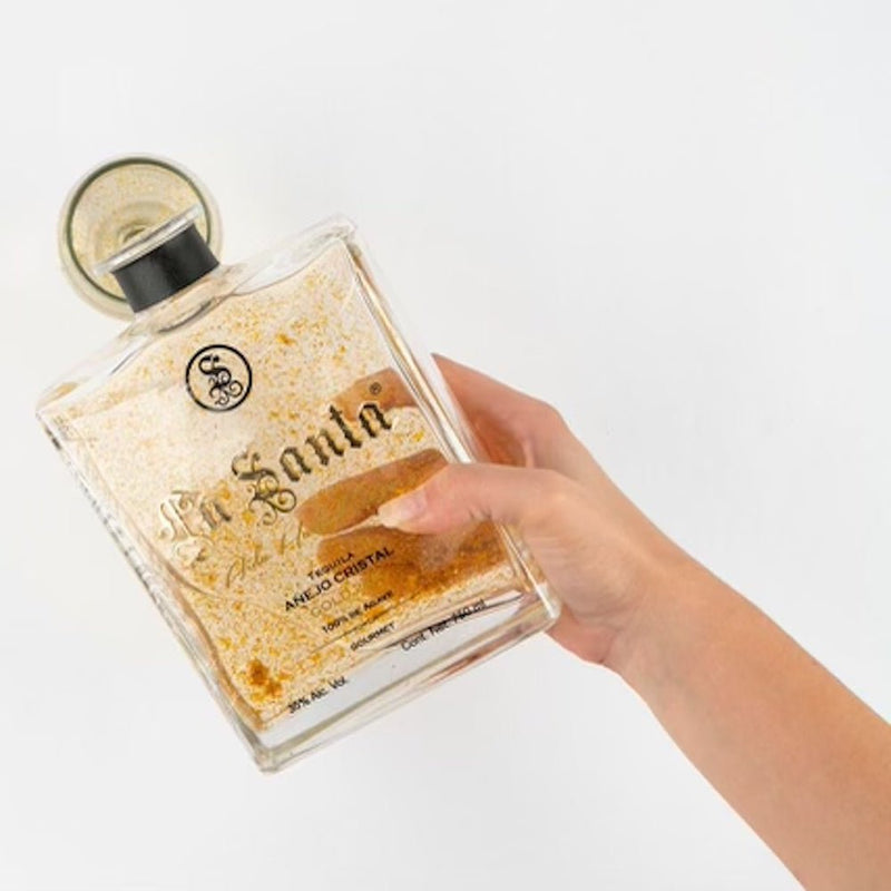 Load image into Gallery viewer, La Santa Tequila 24K Gold Anejo - Main Street Liquor
