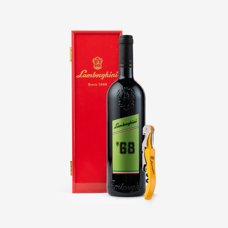 Load image into Gallery viewer, Lamborghini: '68 Italia with Gift Box &amp; Corkscrew - Main Street Liquor

