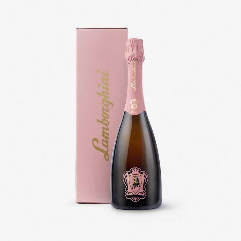 Load image into Gallery viewer, Lamborghini: Metodo Classico Rosè "The Legend" with Gift Box | Case of 6 - Main Street Liquor
