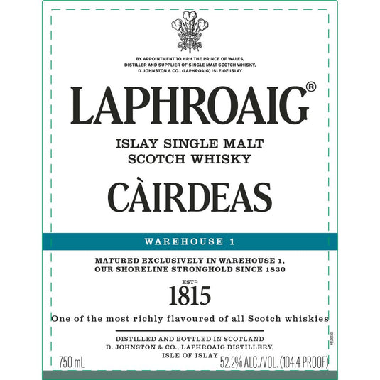 Laphroaig Cairdeas Warehouse 1 2022 Release - Main Street Liquor