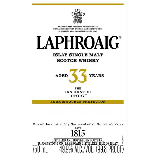 Laphroaig The Ian Hunter Story Book 3 Source Protector - Main Street Liquor