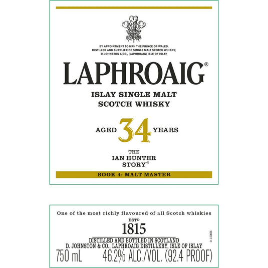 Laphroaig The Ian Hunter Story Book 4: Malt Master - Main Street Liquor