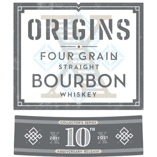 Laws 10th Anniversary Origins Four Grain Straight Bourbon - Main Street Liquor