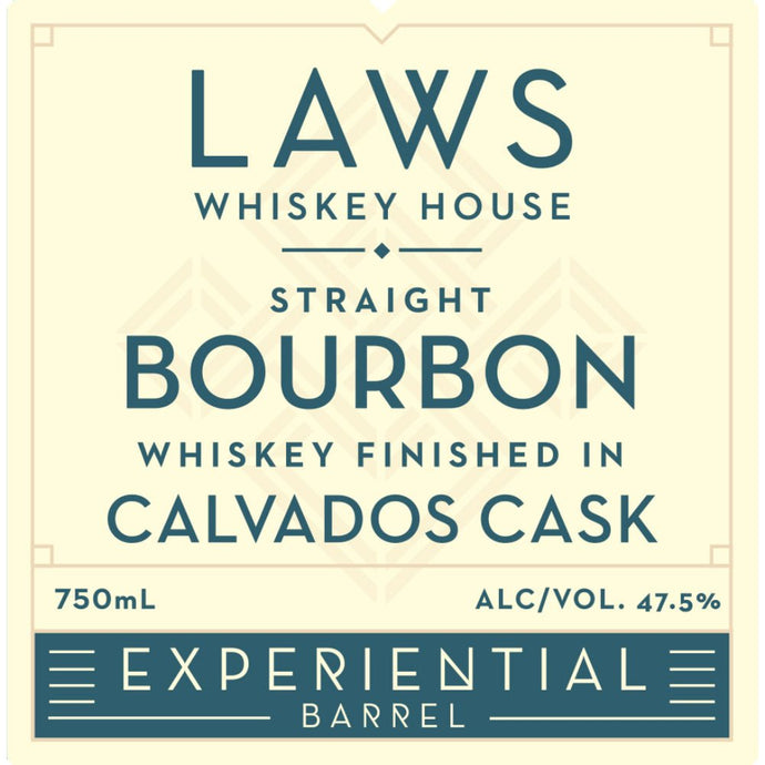 Laws Experiential Barrel Bourbon Finished In A Calvados Cask - Main Street Liquor