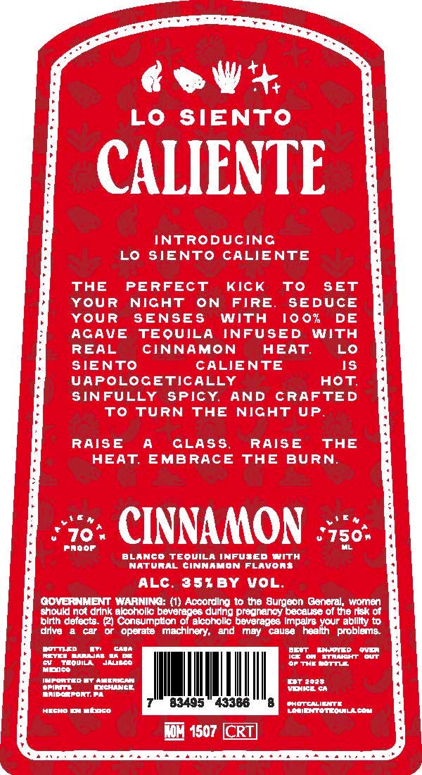 Load image into Gallery viewer, Lo Siento Caliente Cinnamon Blanco Tequila - Main Street Liquor
