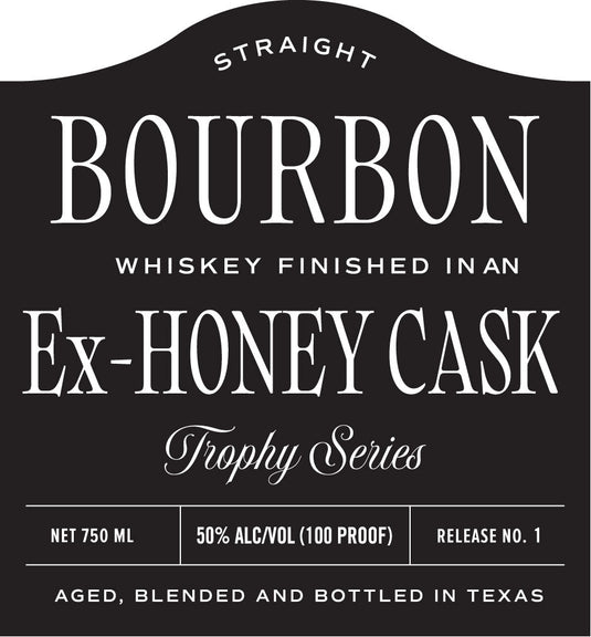 Lockwood Distilling Co. 8 Year Ex Honey Cask Finished Straight Bourbon Whiskey Trophy Series - Main Street Liquor