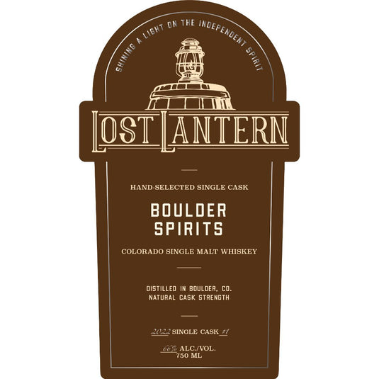 Lost Lantern Colorado Single Malt Whiskey - Main Street Liquor