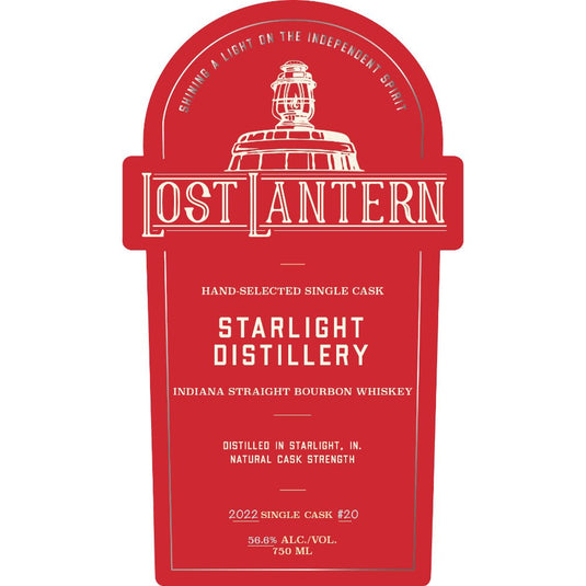 Lost Lantern Starlight Distillery Indiana Straight Bourbon - Main Street Liquor