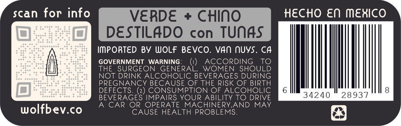 Load image into Gallery viewer, Lucero Verde + Chino Destilado con Tunas - A. Salmiana Distilled with Prickly Pear - Main Street Liquor
