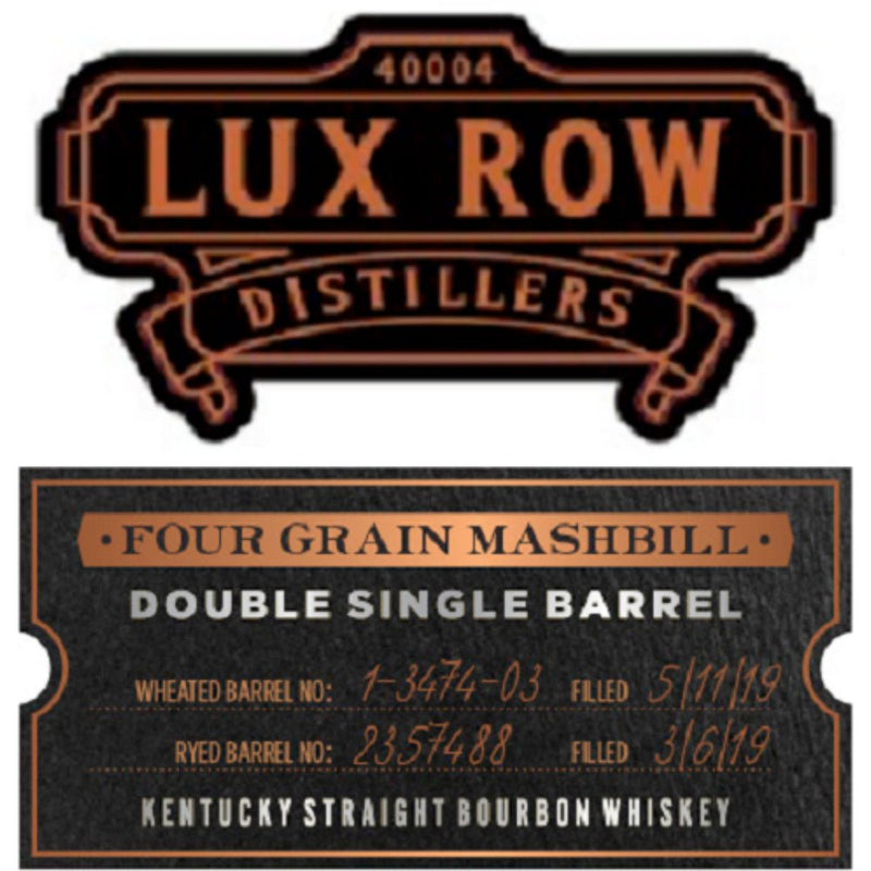 Load image into Gallery viewer, Lux Row Distillers Four Grain Double Single Barrel Straight Bourbon - Main Street Liquor
