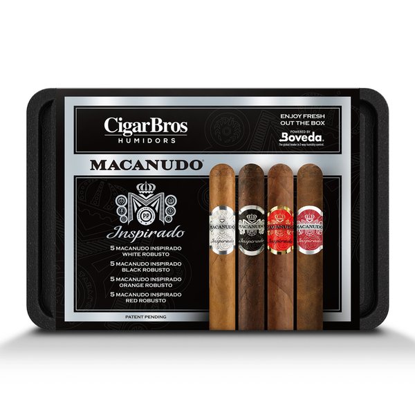 Load image into Gallery viewer, Macanudo 20 Premium Cigars Set + Personal Humidor by CigarBros - Main Street Liquor
