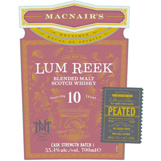 Macnair's Lum Reek 10 Year Old Batch 1 - Main Street Liquor
