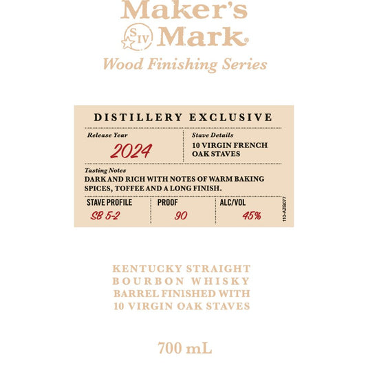 Buy Maker’s Mark Wood Finishing Series 2024 Limited Release Stave