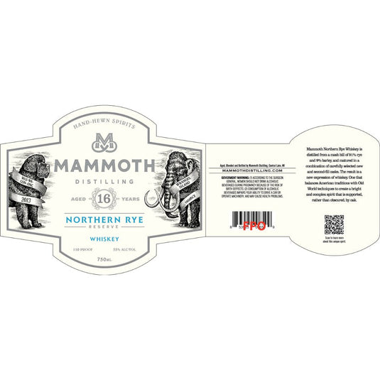 Mammoth 16 Year Old Northern Rye Reserve - Main Street Liquor