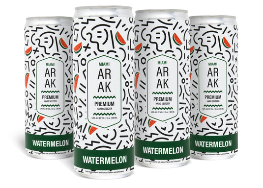 Miami Arak Watermelon Seltzer - Main Street Liquor