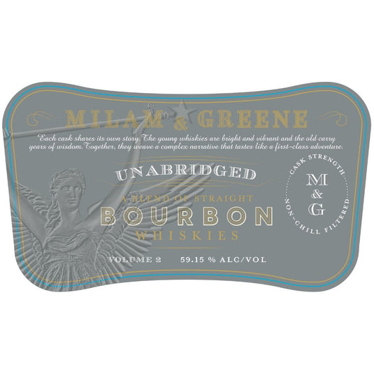 Milam & Greene Unabridged Vol. 2 Blended Straight Bourbon - Main Street Liquor