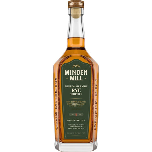 Minden Mill Nevada Straight Rye Whiskey - Main Street Liquor