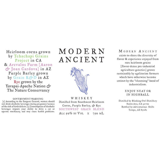 Modern Ancient Whiskey Southwest Grain Blend - Main Street Liquor