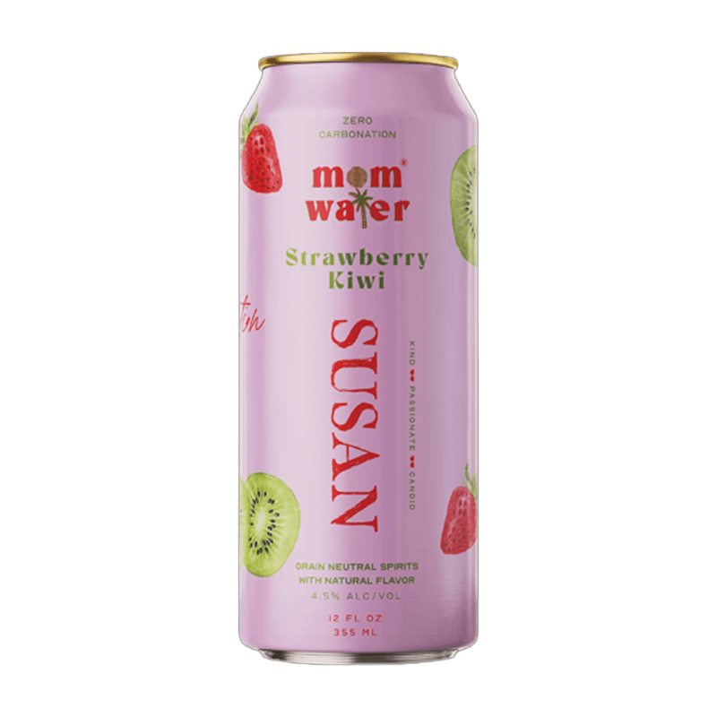 Load image into Gallery viewer, Mom Water Susan - Strawberry Kiwi Cocktail 12.oz 4 Pack - Main Street Liquor
