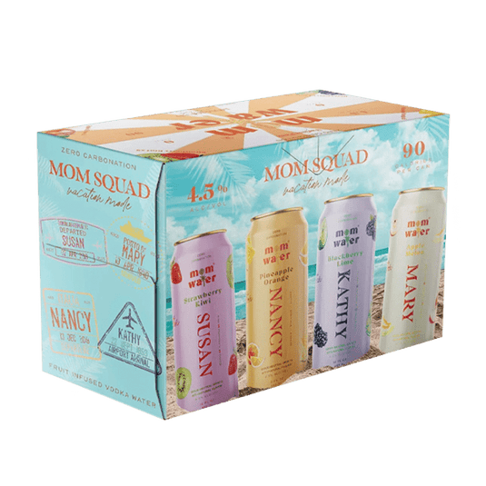 Mom Water Vacation Mode - Variety Pack Cocktails 12.oz - Main Street Liquor