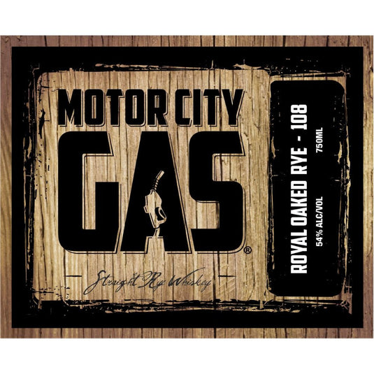 Motor City Gas Royal Oaked Straight Rye - 108 - Main Street Liquor