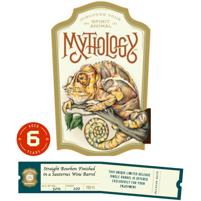 Mythology 6 Year Old Straight Bourbon Finished in a Sauternes Wine Barrel - Main Street Liquor