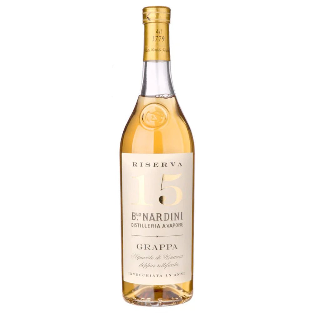 Nardini Grappa Riserva 15 Year Old 375mL – Bourbon Hunt USA