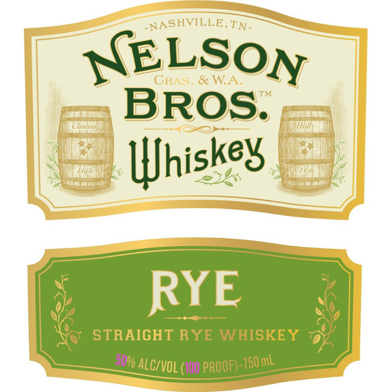 Load image into Gallery viewer, Nelson Bros Straight Rye Whiskey - Main Street Liquor

