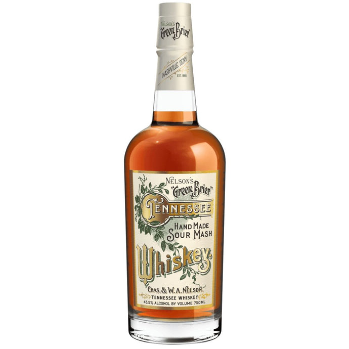 Nelson’s Green Brier Handmade Sour Mash Whiskey - Main Street Liquor